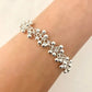 925 Sterling Silver Bead Bracelet 4 MM Ball Bracelet Dangle Bead Bracelet