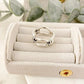 925 Sterling Silver Minimalist Ring Buckle Ring Layer Ring Knot Ring
