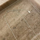 925 Sterling Silver Flower Bar Necklace Flower Necklace Branch Twig Necklace