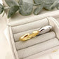 925 Sterling Silver Minimalist Ring Stackable Ring Band - Gold or Silver