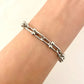 925 Sterling Silver Minimalist Bracelet U Link Hardware Chain Link Bracelet