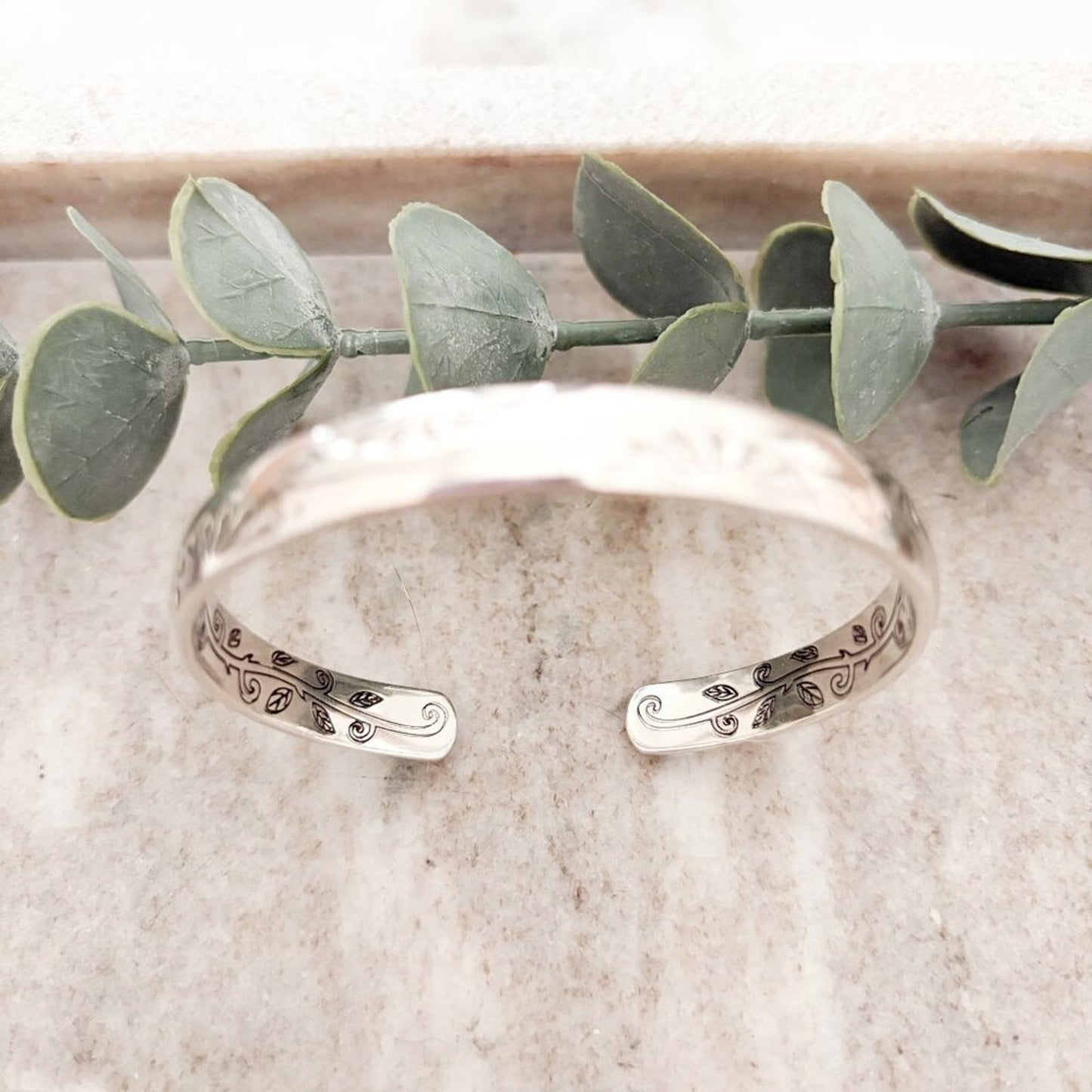 925 Sterling Silver Chunky Bangle Bracelet Classic Sterling Silver Bangle
