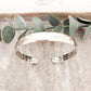 925 Sterling Silver Chunky Bangle Bracelet Classic Sterling Silver Bangle