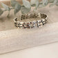 925 Sterling Silver Cuff Bracelet School of Fish Bracelet Silver Bangle Bracelet
