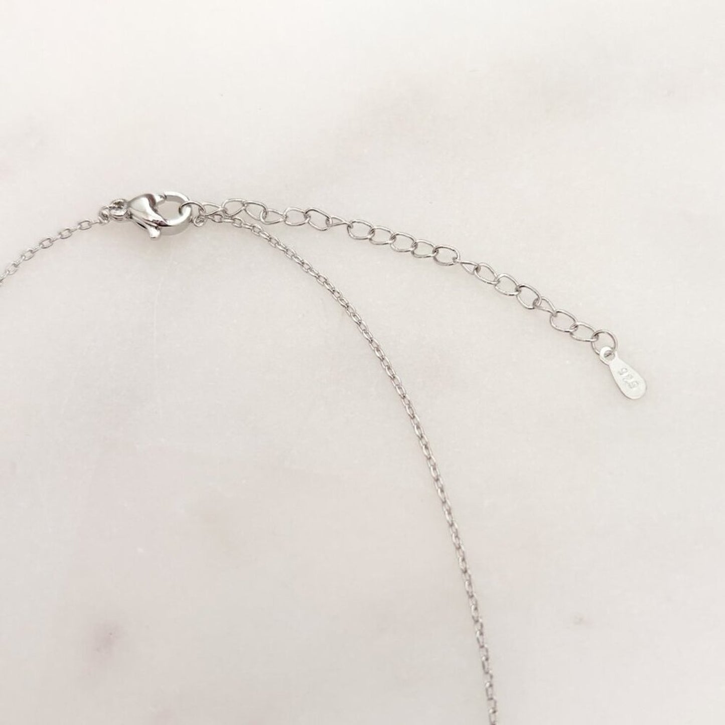 925 Sterling Silver Mini Bow Necklace Bow Pendant Necklace Dainty Necklace