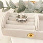 925 Sterling Silver Minimalist Ring Modern Geometric Ring Band Dainty Ring