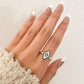 925 Sterling Silver Boho Ring Diamond Celestial Ring Dainty Ring Geometric