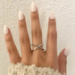 925 Sterling Silver Minimalist Ring Dainty Wrap Ring Boho Modern Ring