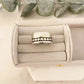 925 Sterling Silver Chunky Ring Vintage Ring Thick Wide Ring Band
