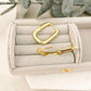 925 Sterling Silver Chunky Hoop Earrings Thick Large Huggie Earrings