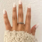925 Sterling Silver Minimalist Tiny Bow Ring Dainty Ring Modern Boho Ring