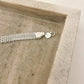 925 Sterling Silver Mesh Bracelet Wide Chunky Thick Bracelet Large Bracelet