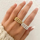 925 Sterling Silver Bead Ring Ball Ring Minimalist Ring Stackable Ring Band