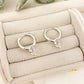 925 Sterling Silver Diamond Huggie Earrings Small Hoop Earrings Dainty Hoops