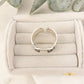 925 Sterling Silver Lace Up Ring Criss Cross Ring Modern Minimalist Ring