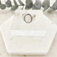 925 Sterling Silver Moonstone Ring Chunky Silver Ring Vintage Stone Ring