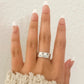 925 Sterling Silver Star Ring Matte Silver Ring Star Ring Band Minimalist Ring