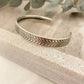 925 Sterling Silver Mens Bangle Bracelet Vintage Cuff Bracelet