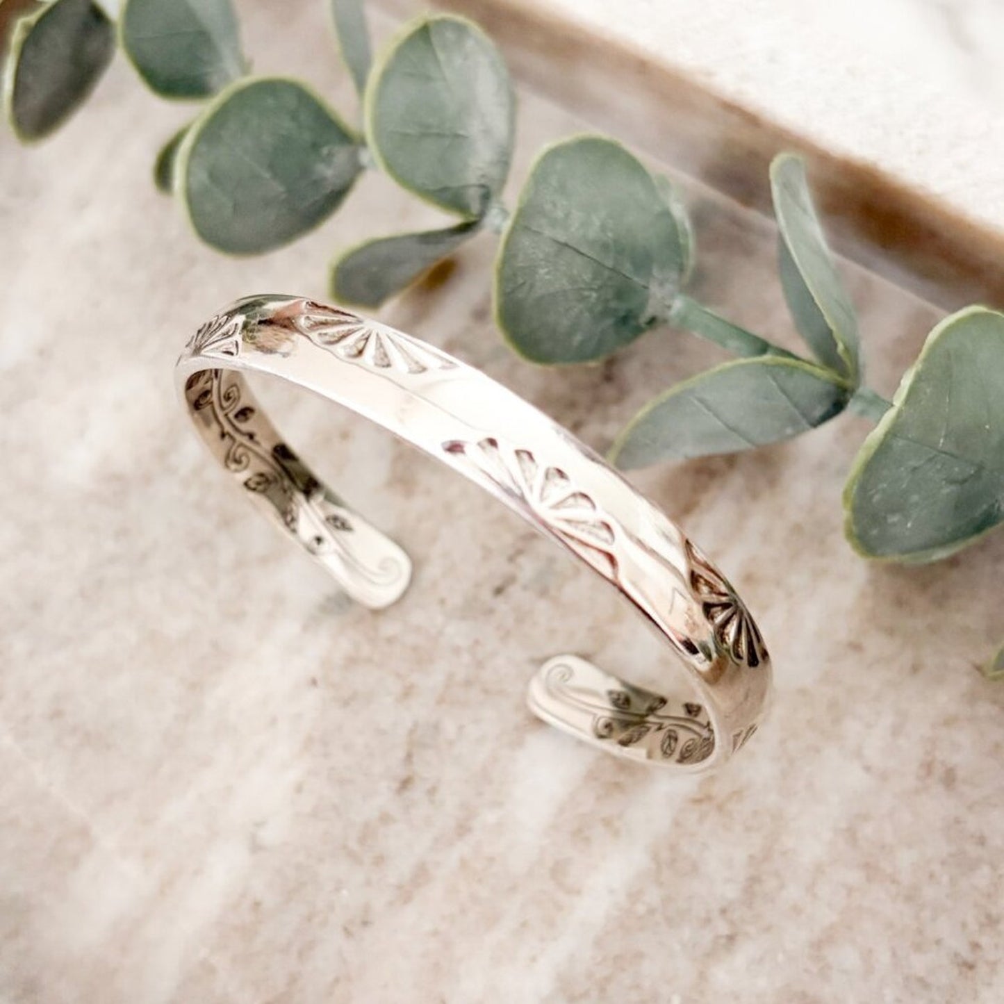 925 Sterling Silver Chunky Bangle Bracelet Classic Sterling Silver Bangle