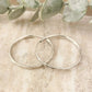 925 Sterling Silver Hoop Earrings Diamond Cut Hoop Earrings Small Hoops