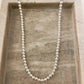 925 Sterling Silver Bead Necklace 6 MM Bead Necklace Ball Statement Necklace