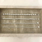 925 Sterling Silver Bead Bracelet 4 mm Ball Bracelet Small Round Bead Bracelet