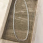 925 Sterling Silver Curb Chain Link Necklace Minimalist Stacking Layer Necklace