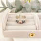 925 Sterling Silver Lace Up Ring Criss Cross Ring Modern Minimalist Ring