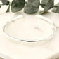 925 Sterling Silver Wavy Cuff Bracelet Dainty Bangle Bracelet, Stacking …