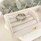 925 Sterling Silver Circle Ring Cutout Ring Minimalist Ring Dainty Ring Band