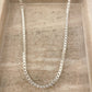 925 Sterling Silver Box Chain Necklace 4 MM Box Chain Statement Necklace