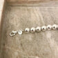 925 Sterling Silver Bead Bracelet 10 MM Ball Bracelet Large Round Bracelet