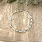 925 Sterling Silver Box Chain Bracelet 4 mm Box Link Bracelet