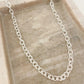 925 Sterling Silver Chain Link Necklace Thick Chunky Silver Statement Necklace