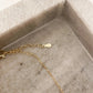 925 Sterling Silver Dainty Flower Crystal Necklace Delicate Minimalist Necklace
