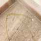 925 Sterling Silver V Necklace V-Shaped Necklace Geometric Bar Necklace