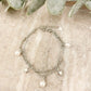 925 Sterling Silver Pearl & Star Multi Layer Bracelet Dainty Bracelet