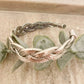 925 Sterling Silver Mens Bangle Bracelet Vintage Cuff Bracelet Twist Bra…