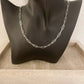 925 Sterling Silver Paperclip Necklace Minimalist Stacking Layer Necklace