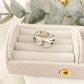 925 Sterling Silver Criss Cross Ring Minimalist Layer Ring Stackable Ring Band