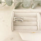 925 Sterling Silver Bar Ring Minimalist Ring Double Bar Ring Dainty Ring Band