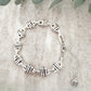 925 Sterling Silver Chain Link Bracelet Modern Trendy Link Bracelet