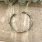925 Sterling Silver Mens Bangle Bracelet Modern Twist Cuff Bracelet