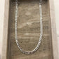 925 Sterling Silver Curb Chain Link Necklace Minimalist Stacking Layer Necklace