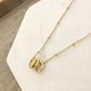 925 Sterling Silver Dainty Bead Satellite Chain Necklace Circle Pendant Necklace