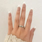 925 Sterling Silver Elephant Ring Stackable Ring Band Minimalist Ring