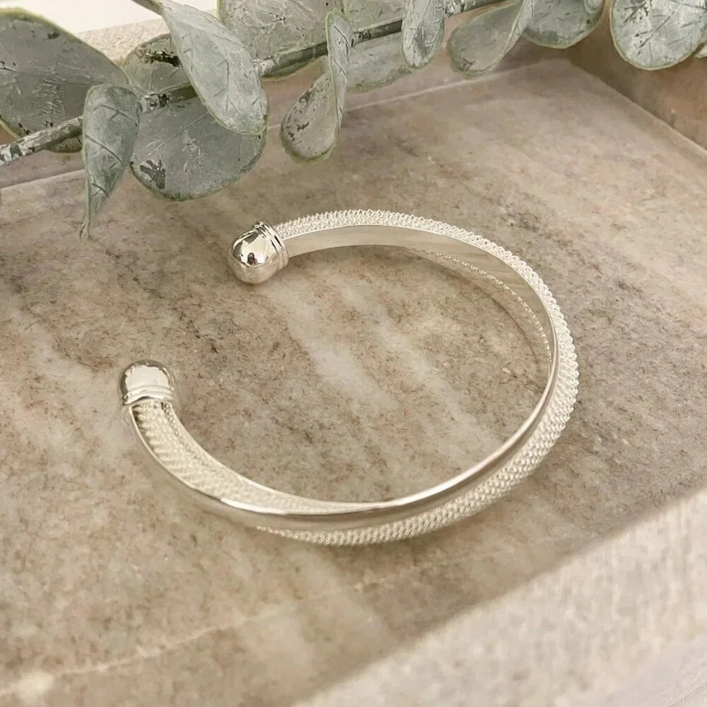 925 Sterling Silver Cuff Bracelet Large Statement Bracelet Silver Cuff Bangle