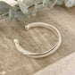 925 Sterling Silver Cuff Bracelet Large Statement Bracelet Silver Cuff Bangle