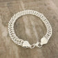 925 Sterling Silver Chunky Chain Link Bracelet Silver Large Link Bracelet