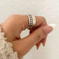 925 Sterling Silver Chunky Ring Vintage Ring Thick Wide Ring Band